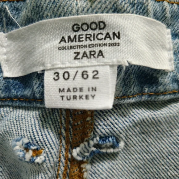 NWT Good American Zara Plus Size 30 Jeans Womens Classic Skinny Blue - Picture 5 of 10
